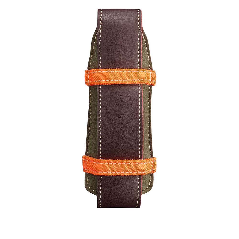 OPINEL Etui für Outdoor Messer braun - Messer-Etui Rückseite