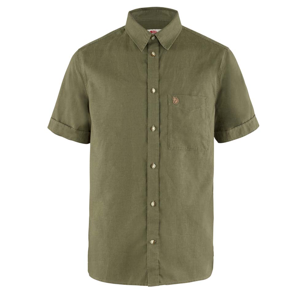 FJÄLLRÄVEN Övik Travel Shirt SS Men - Kurzarmhemd atmungsaktiv, schnelltrocknend