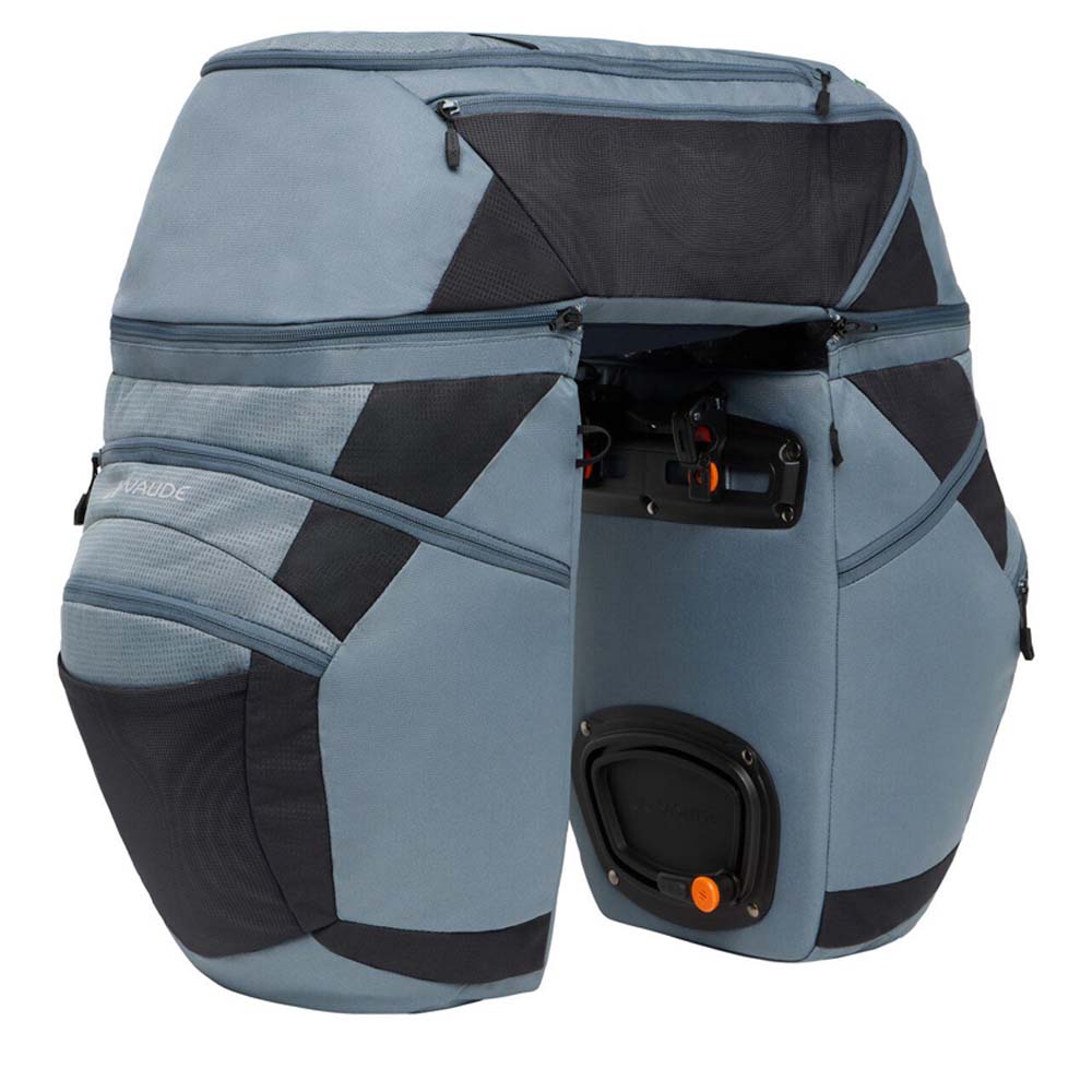 VAUDE Karakorum Pro - Fahrradtasche mit großzügigem dreiteiligem Stauraum