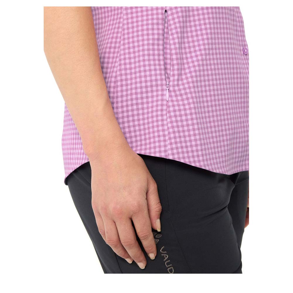 VAUDE Seiland Shirt III Women - Kurzarmbluse schnelltrocknend und pflegeleicht