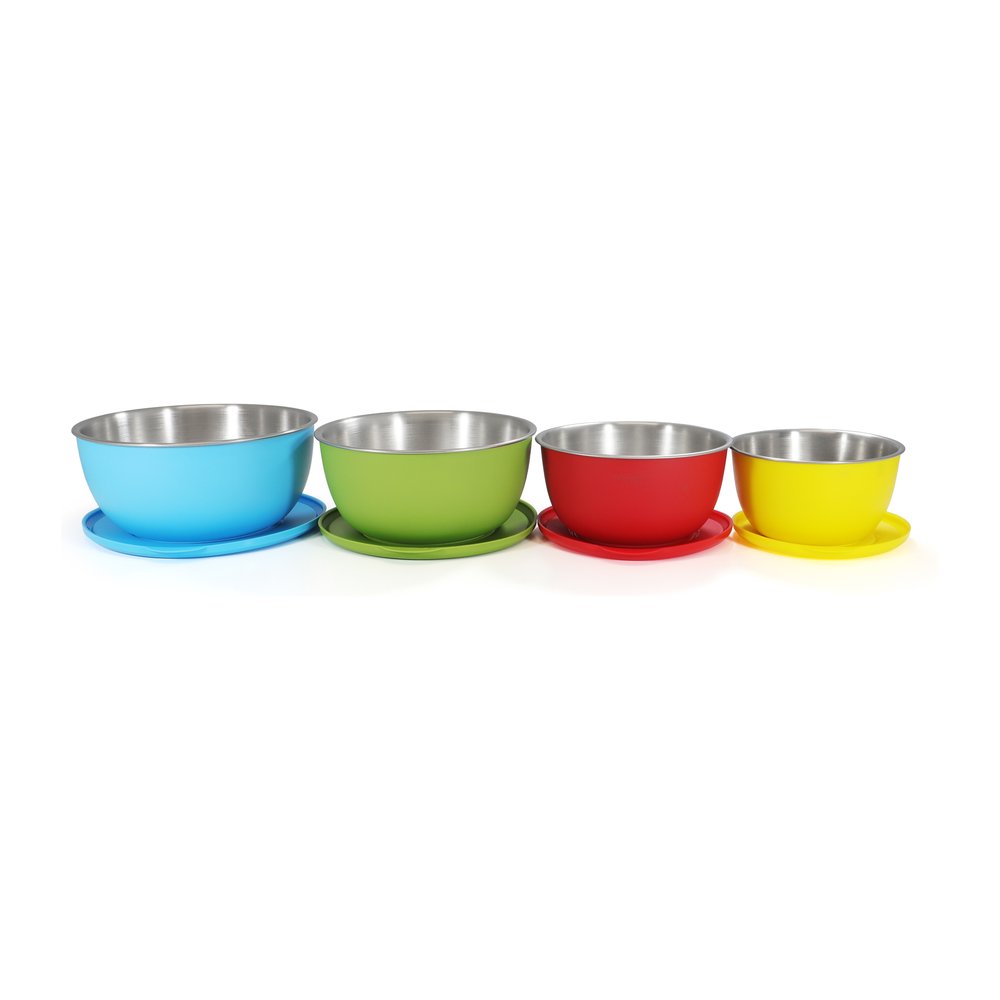 ORIGIN OUTDOORS Edelstahl Schüssel-Set - Schüssel-Set 4-teilig