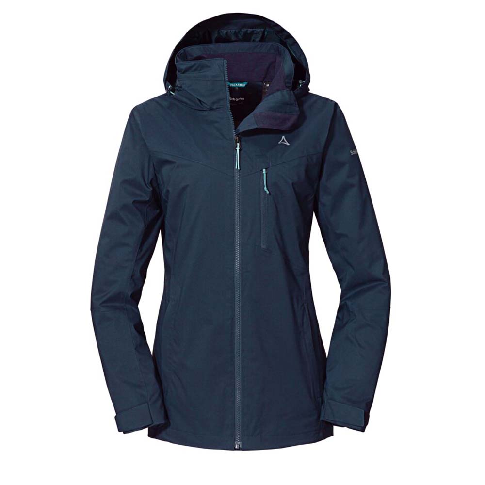 Women 42 SCHÖFFEL – blazer | navy Größe: Farbe: Stanzach Jacket - ZipIn Wanderjacke