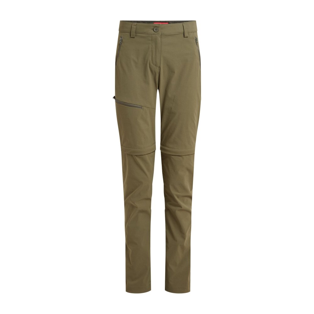 CRAGHOPPERS NosiLife Pro Convertible Trouser III Women - Zip-off-Wanderhose geruchshemmend & insektenabwehrend