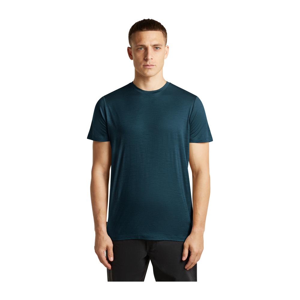 ICEBREAKER Merino 150 Tech Lite III Short Sleeve T-Shirt Men - Funktionsshirt geruchsabweisend, thermoregulierend
