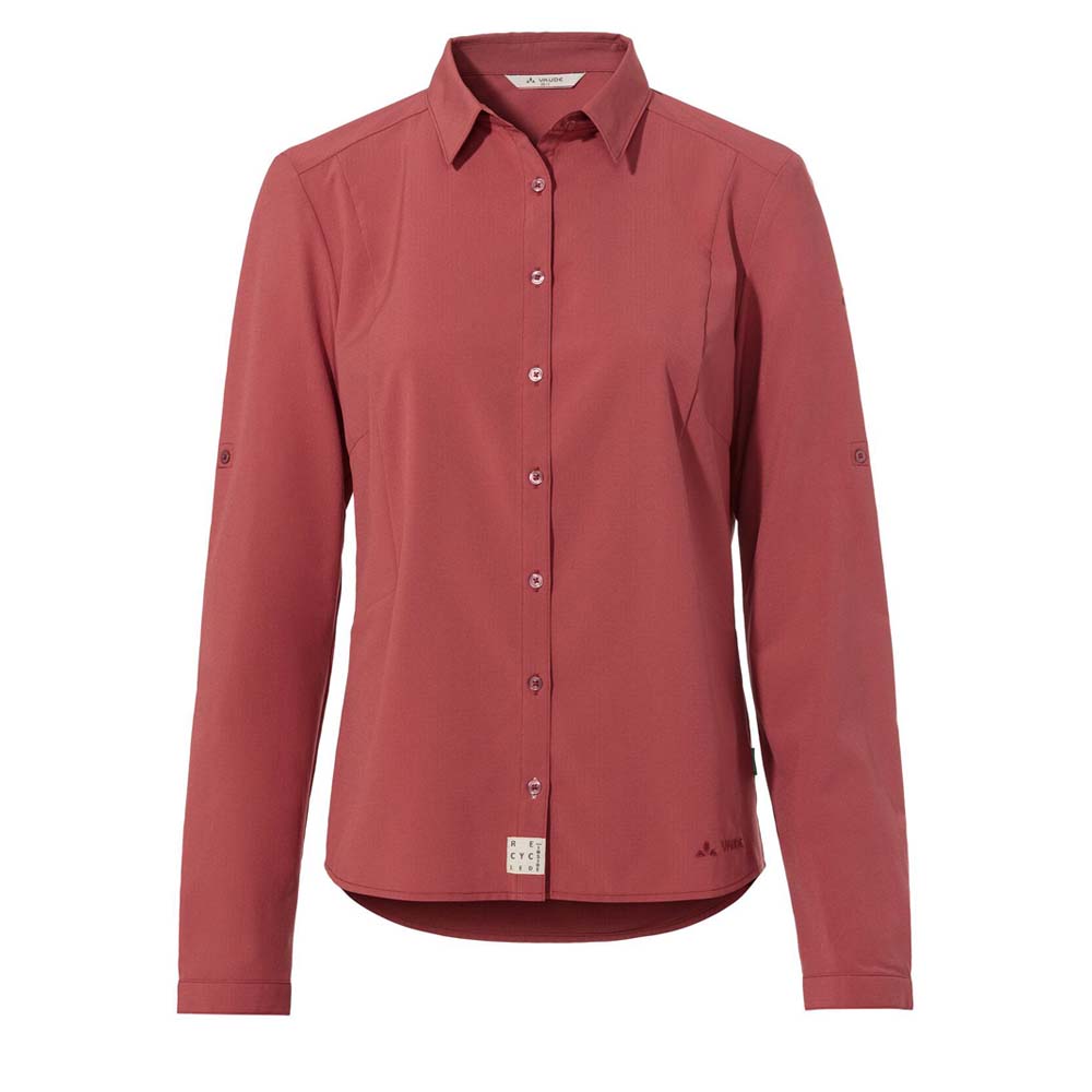 VAUDE Rosemoor LS Shirt IV Women - Trekkingbluse pflegeleicht und schnelltrocknend