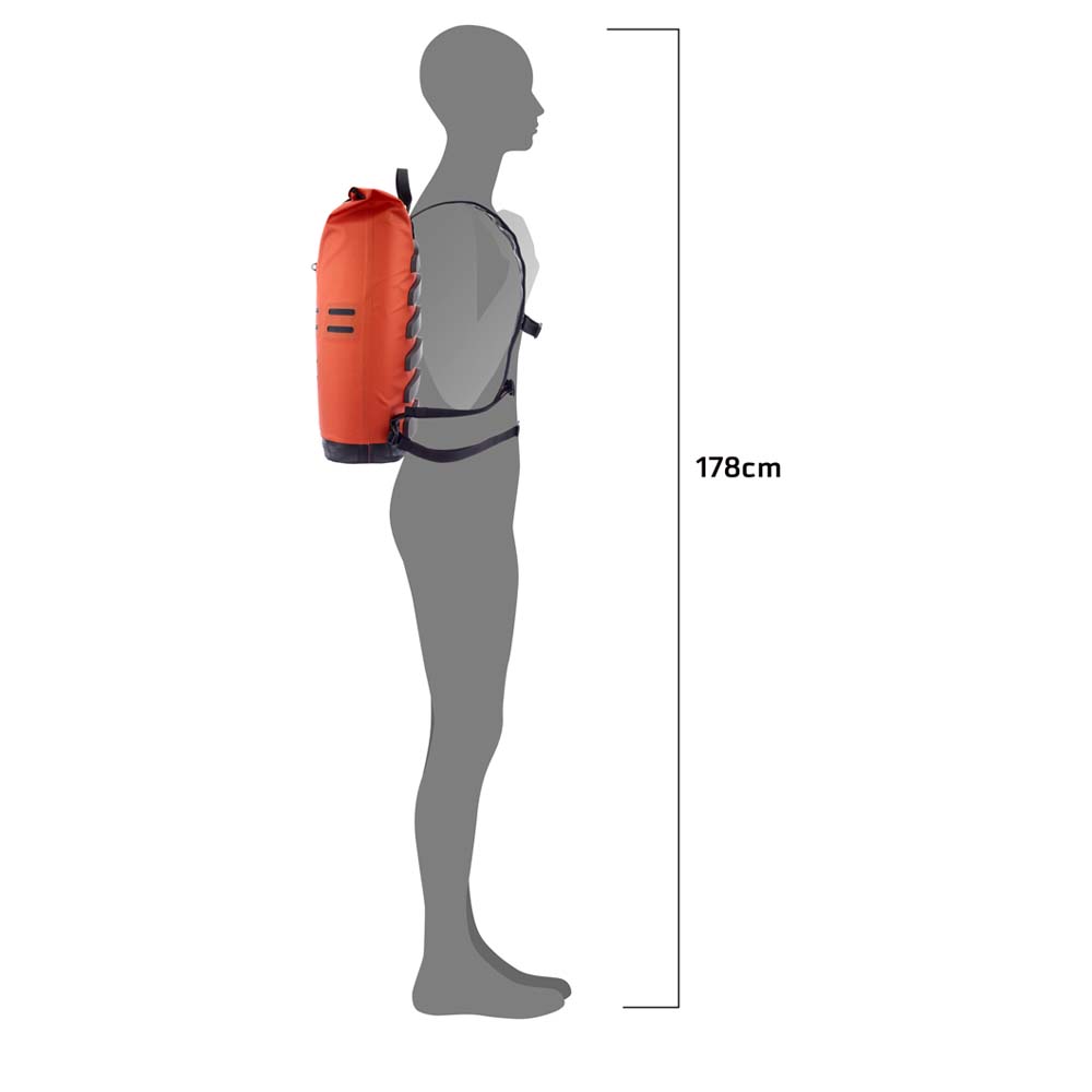 ORTLIEB Commuter-Daypack 21L - Stadt-Fahrradrucksack wasserdicht, minimalistisch