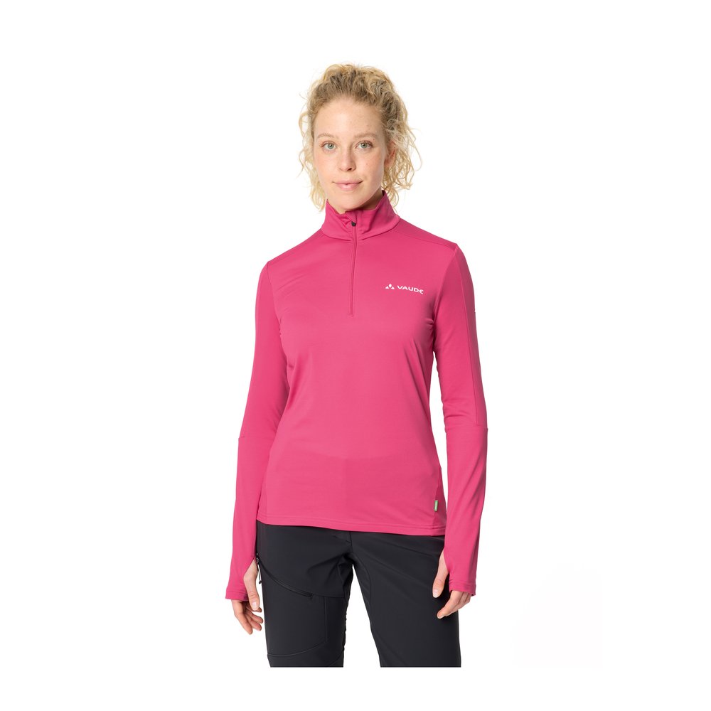 VAUDE Livigno Halfzip II Women - Fleecepullover schnelltrocknend, atmungsaktiv