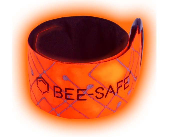 Bee Safe Led Usb Reflektorweste Running Sicherheitsweste für, Neonorange
