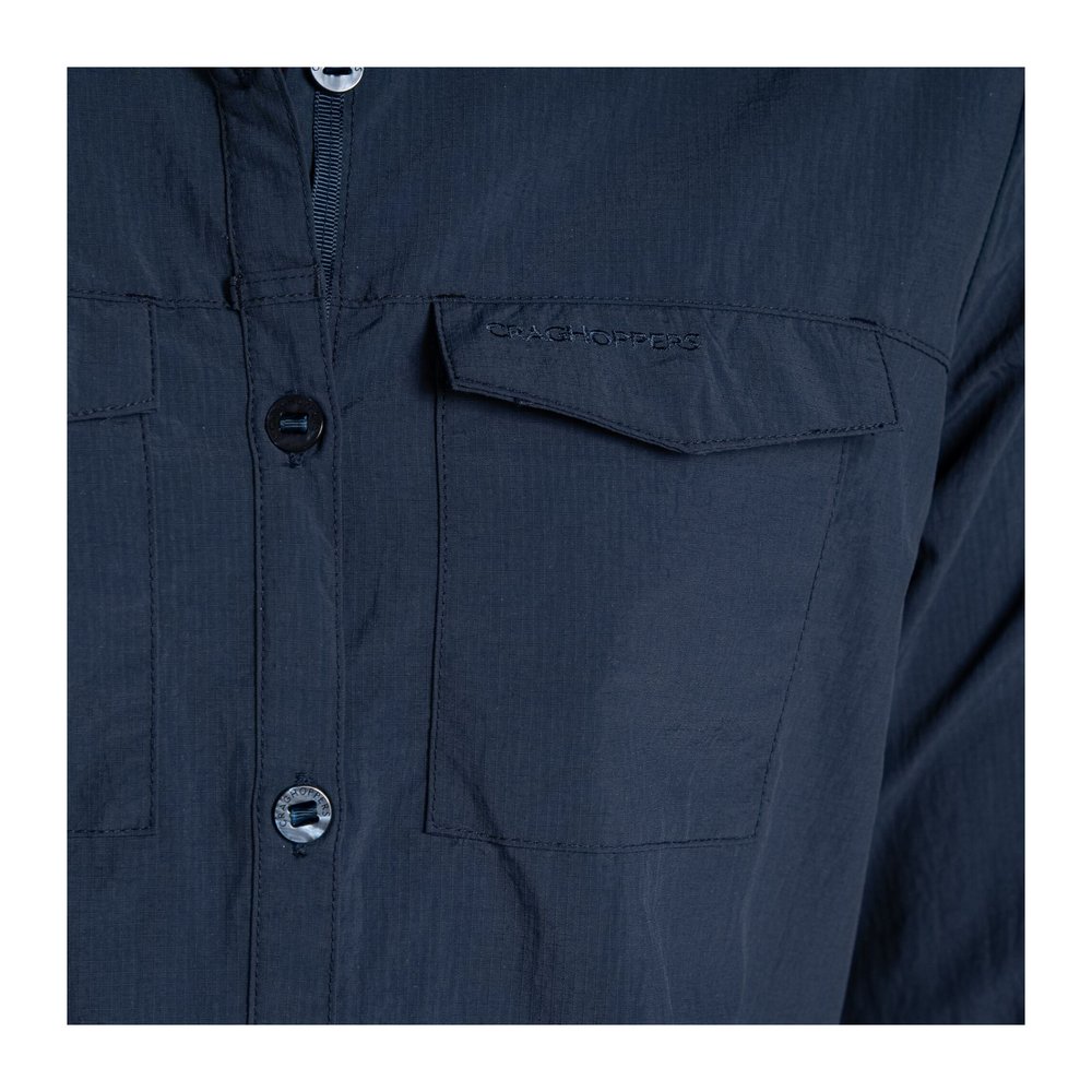 CRAGHOPPERS NosiLife Adventure Long Sleeved Shirt III Women - Langarmbluse geruchshemmend, insektenabwehrend