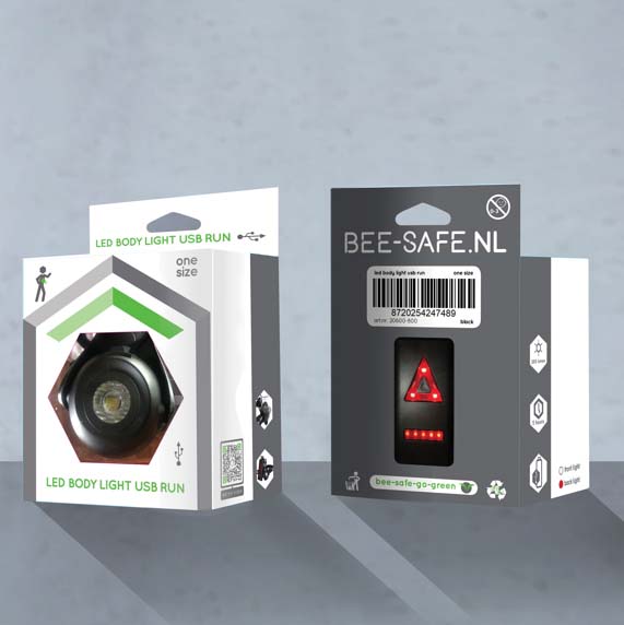 BEE SAFE Body Light USB Run - LED Brustgurt