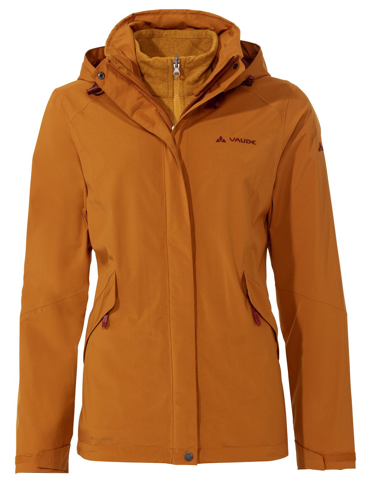 VAUDE Rosemoor 3in1 Jacket Women – 3in1 Outdoorjacke Farbe: silt