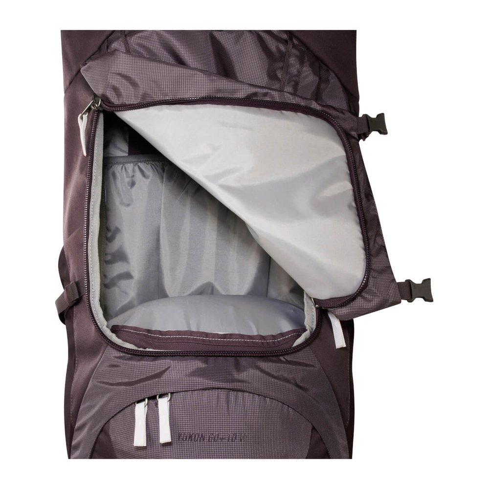 TATONKA Yukon 60+10 Women - Trekkingrucksack PFC-frei und abnehmbarer Deckel