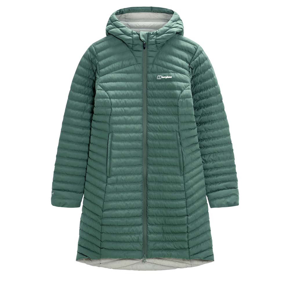BERGHAUS Nula Micro Jacket Long Women - Steppjacke mit Kunstfaserisolierung