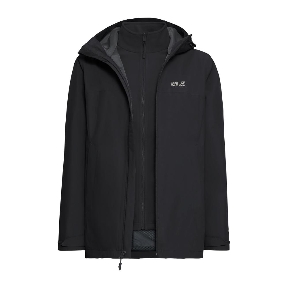 JACK WOLFSKIN Moonrise 2 3in1 Jkt Women - Doppeljacke atmungsaktiv, wasserdicht
