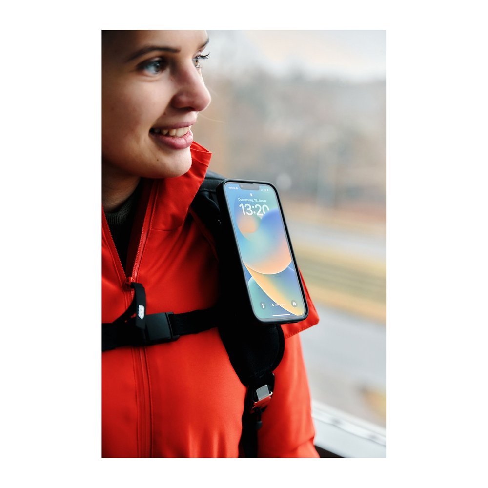 FIDLOCK Smartphone-Halterung Rucksack - Rucksackzubehör 360° drehbar, magnetisch