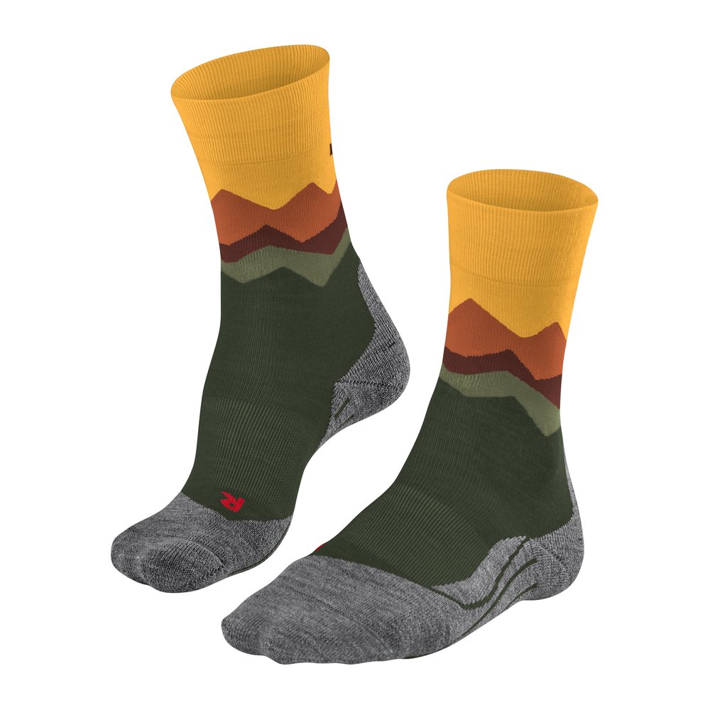 FALKE TK2 Explore "Crest" Men - Trekkingsocken feuchtigkeitsregulierend, schnelltrocknend