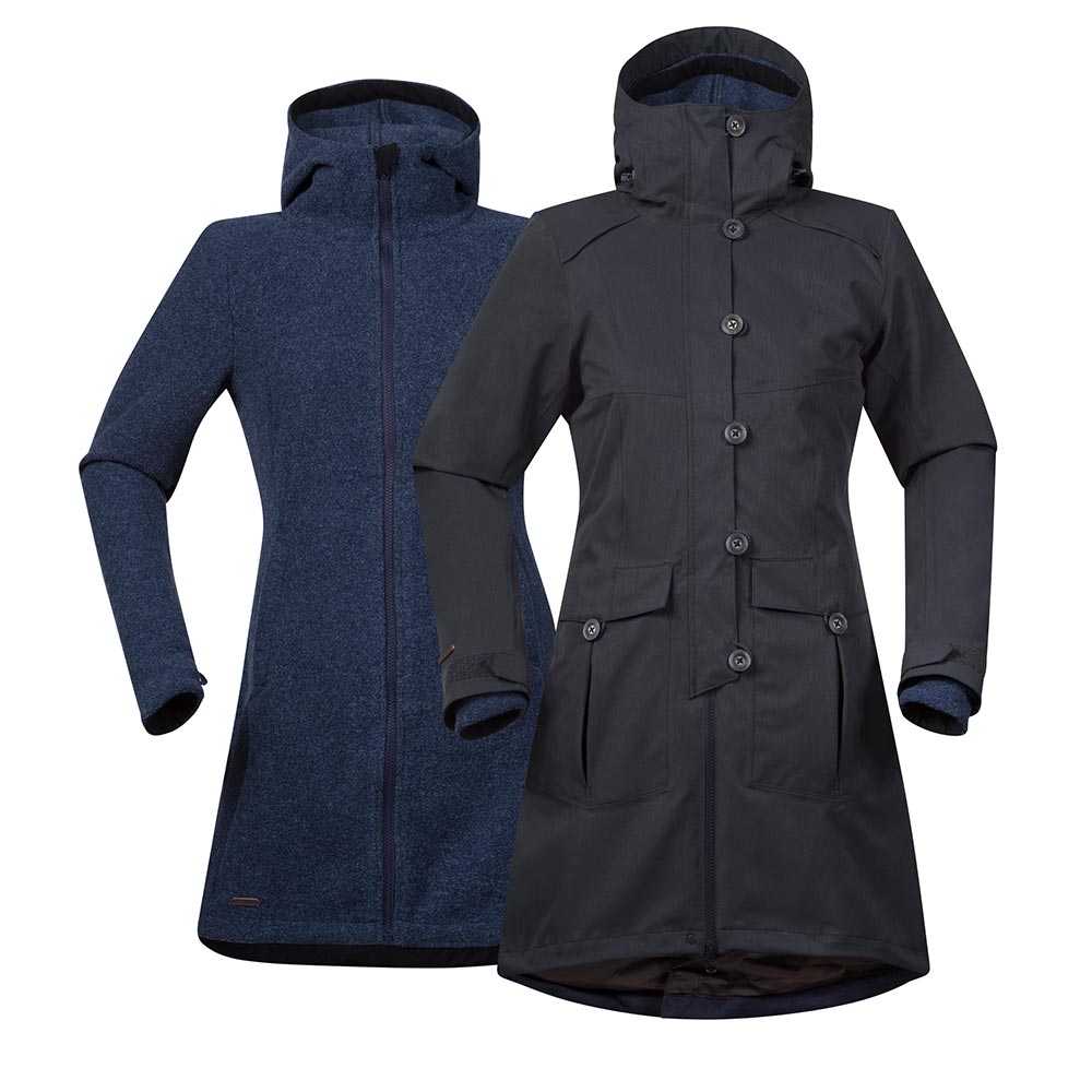 BERGANS Bjerke 3in1 Coat Women - Doppeljacke