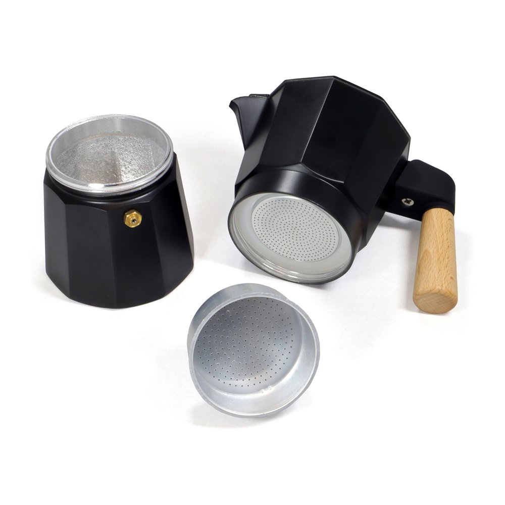 ORIGIN OUTDOORS Espresso Maker Bellanapoli - Espressokocher geeignet für Kocher und Herd