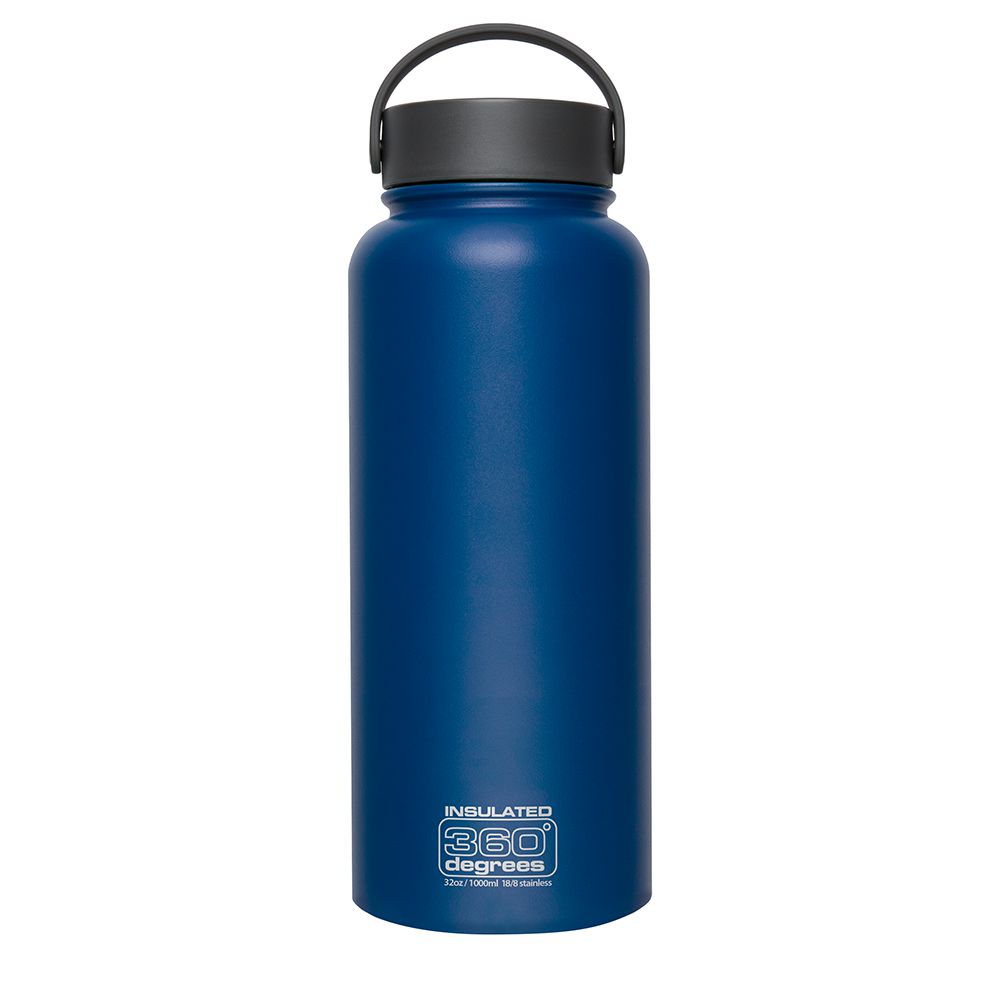 360° DEGREES Wide Mouth Insulated Bottle 1000 ml - Thermoflasche