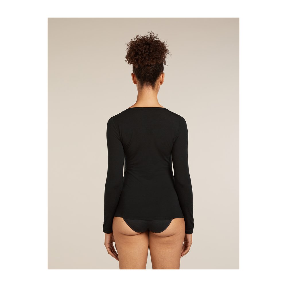 ICEBREAKER Merino 150 Siren LS Sweetheart Women - Langarmshirt geruchsabweisend, leicht