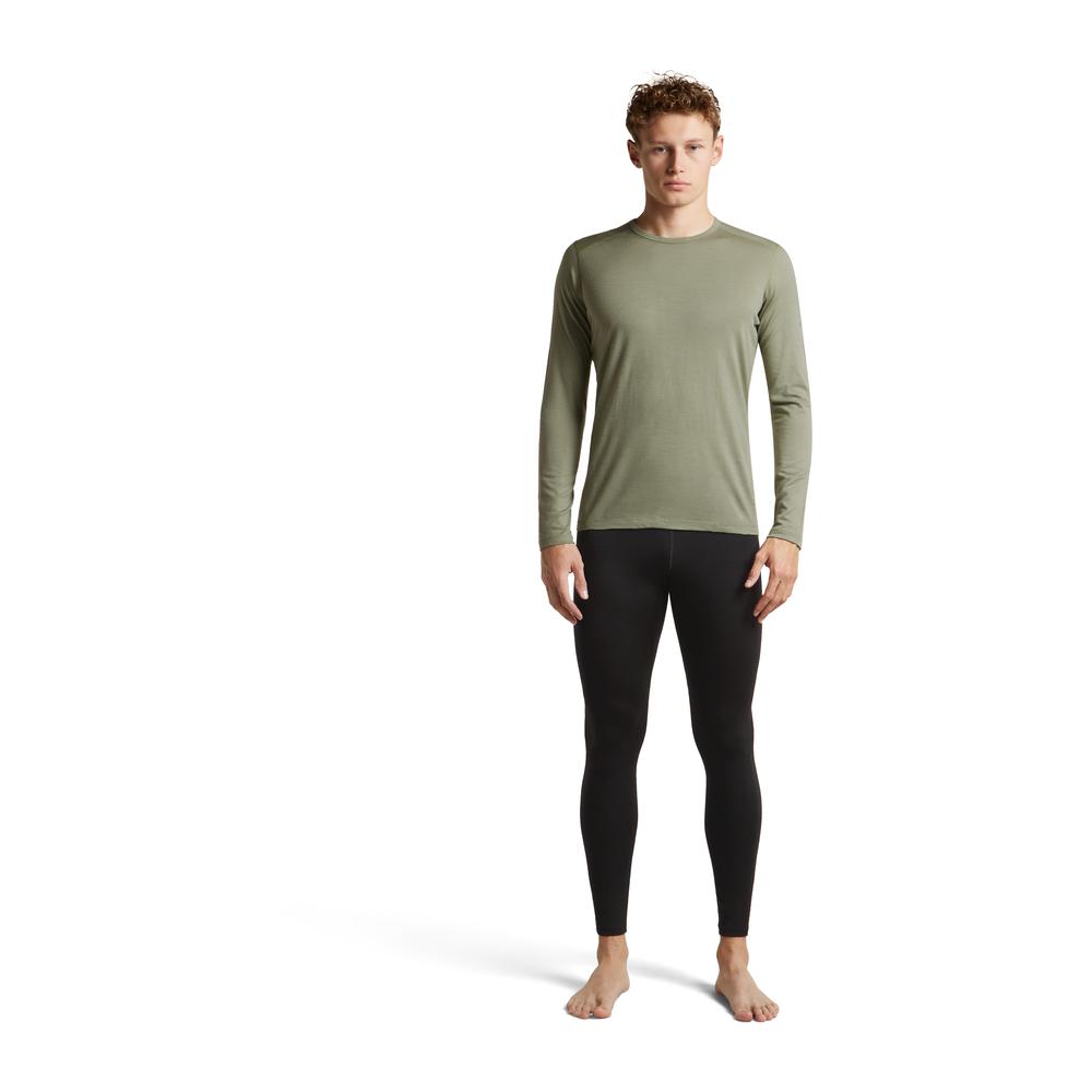 ICEBREAKER Merino 200 Oasis LS Crewe Men - Merino-Langarmshirt geruchsabweisend, thermoregulierend
