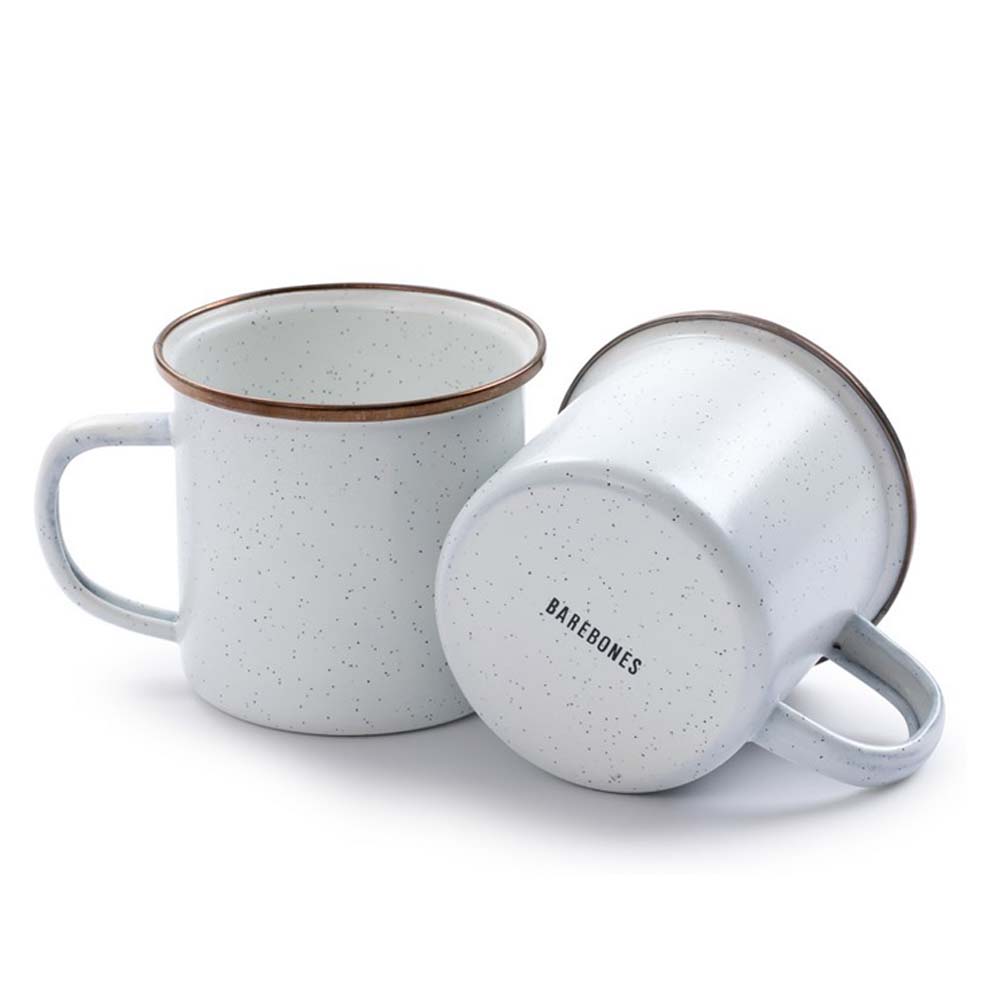 BAREBONES Cup - Tasse aus Emaille - white3