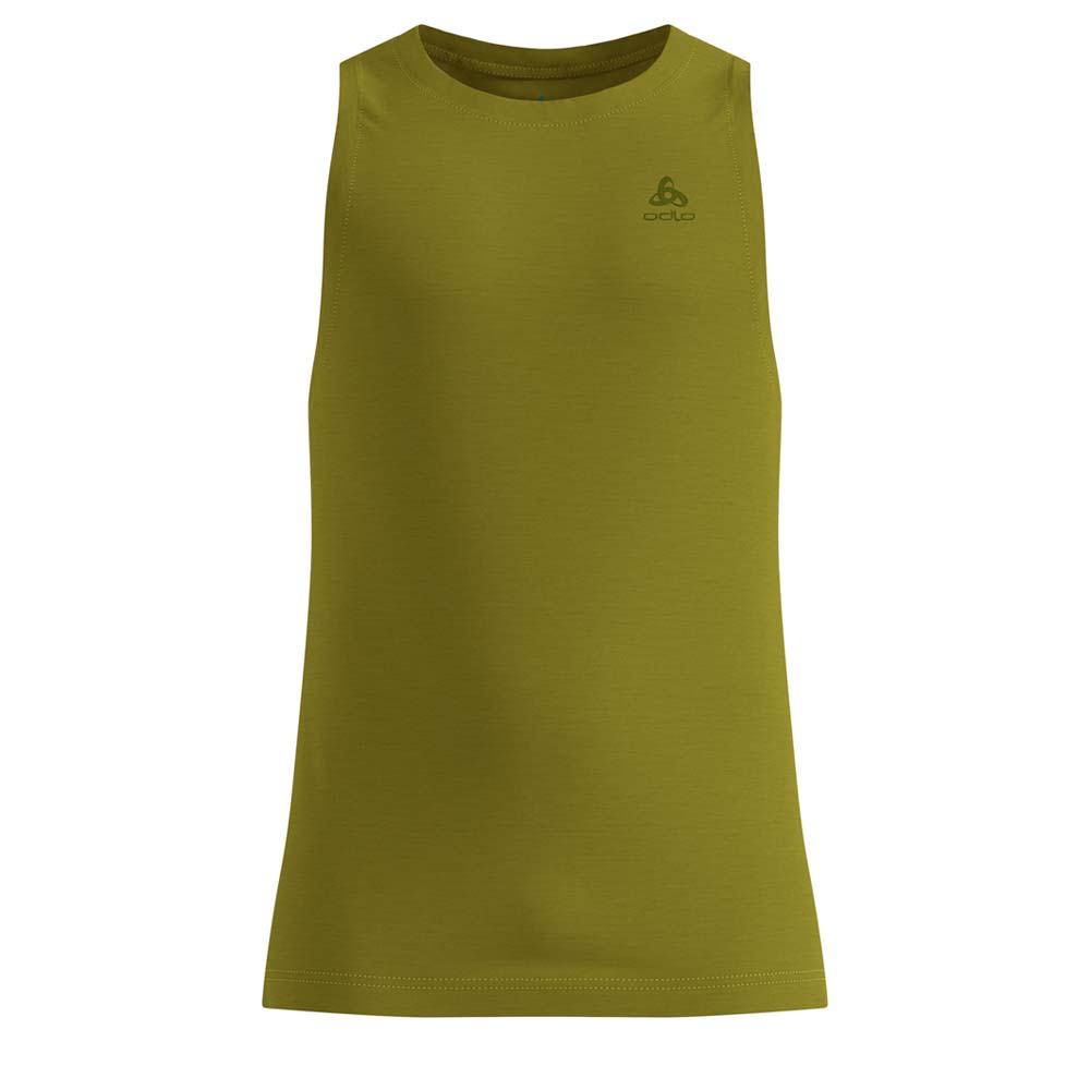 ODLO BL Top Crew Neck Singlet Merino 160 Men - Merino Funktionsunterhemd thermoregulierend, geruchsabweisend