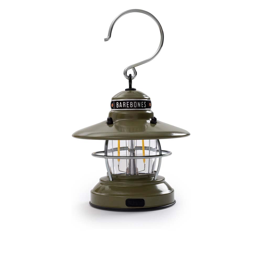 BAREBONES Mini Edison Lantern - Laterne - 2AA/USB - olive1