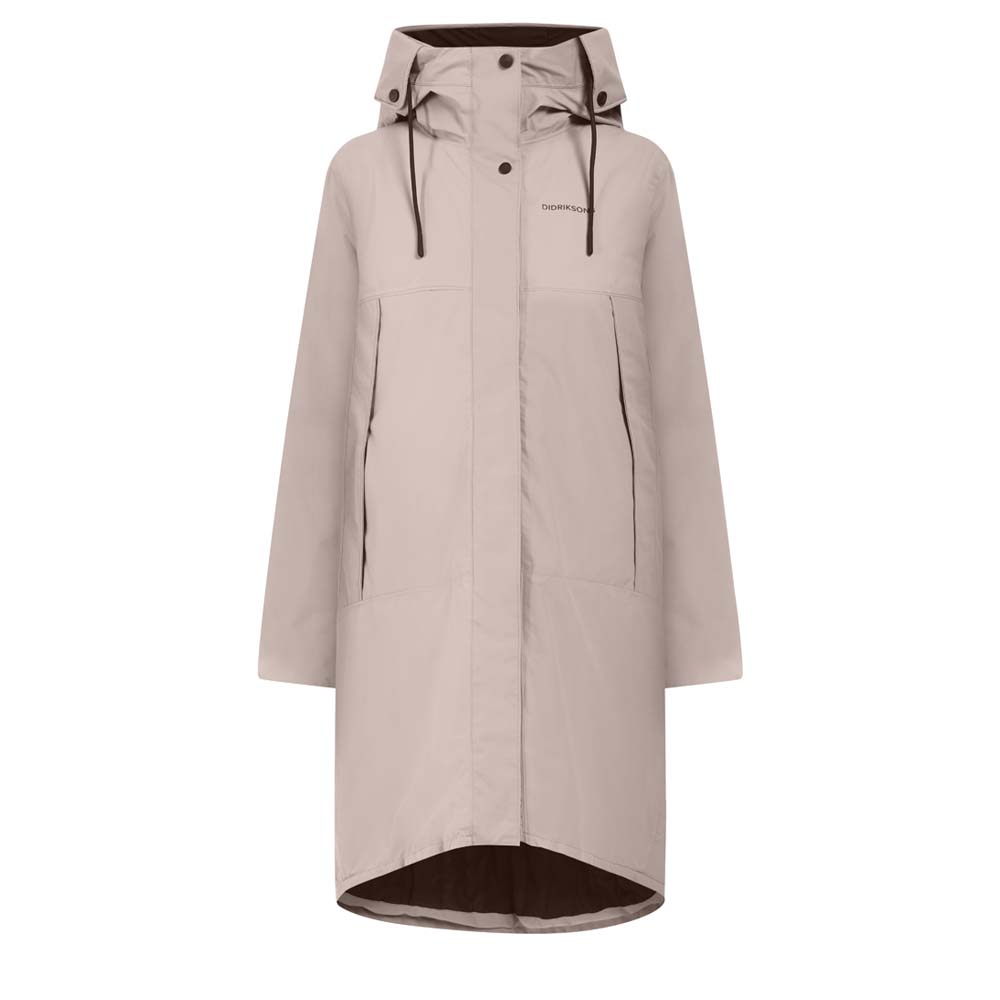 DIDRIKSONS Elissa Parka Women – Parka Farbe: ash brown Größe: 36
