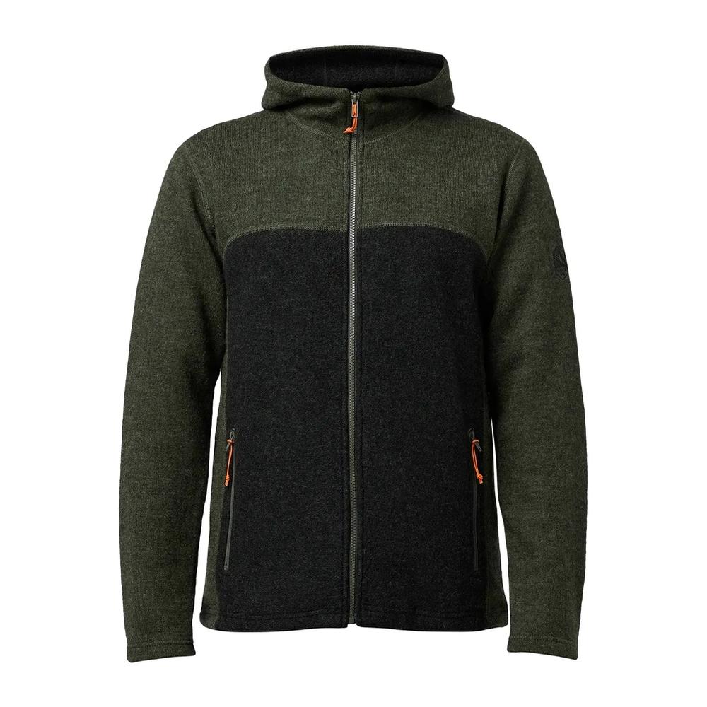 IVANHOE Ron Hood Men - Wolljacke mit Kapuze
