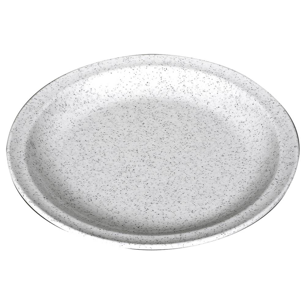 24X Teller Farbe weiß Ø 20,0 cm schnittfest Material Melamin flach 