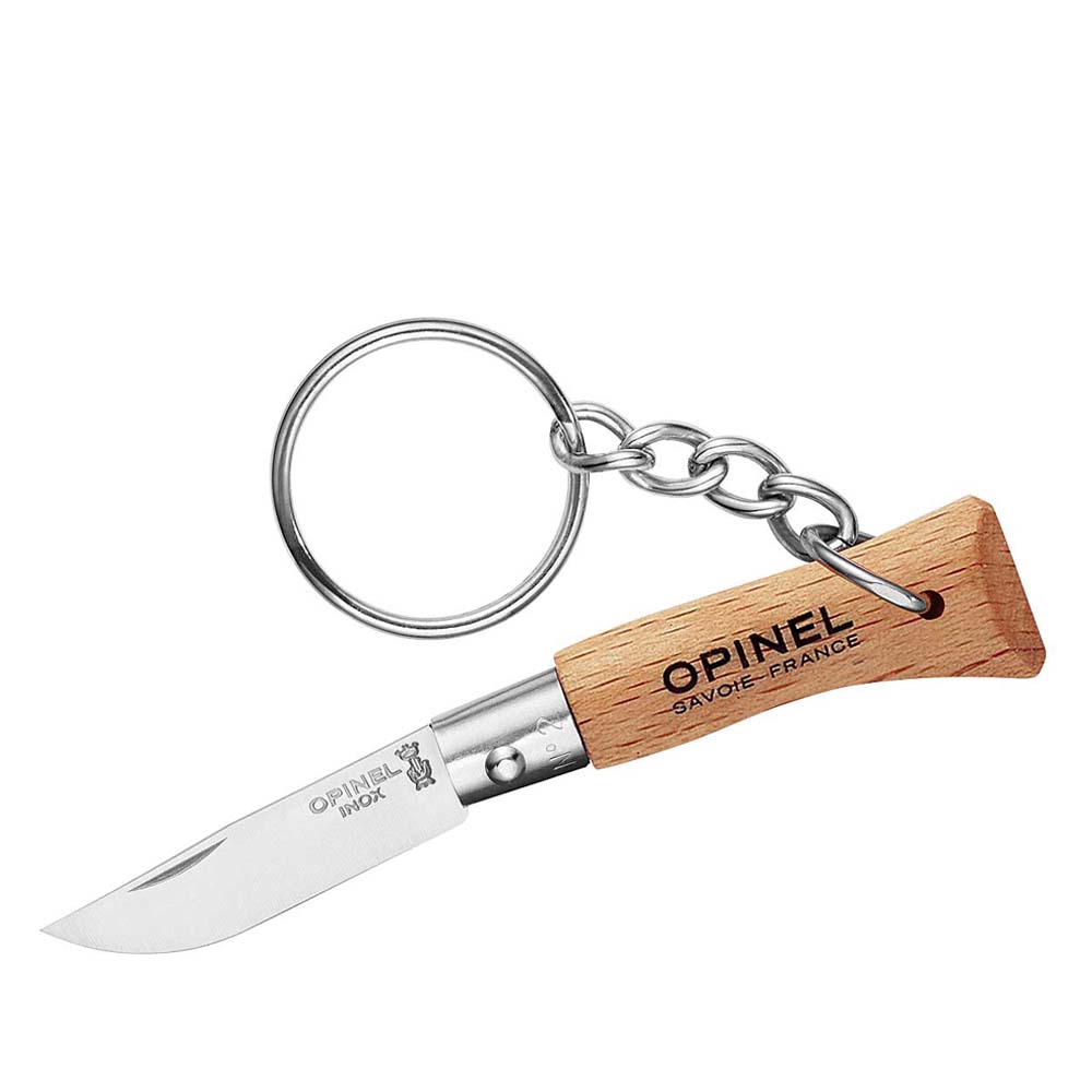 OPINEL No 02 mit Anhänger - Taschenmesser offen