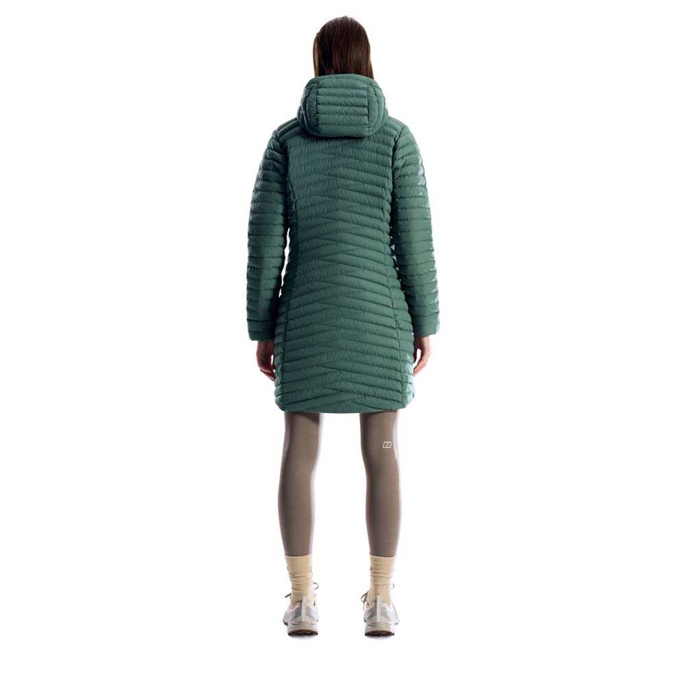 BERGHAUS Nula Micro Jacket Long Women - Steppjacke mit Kunstfaserisolierung