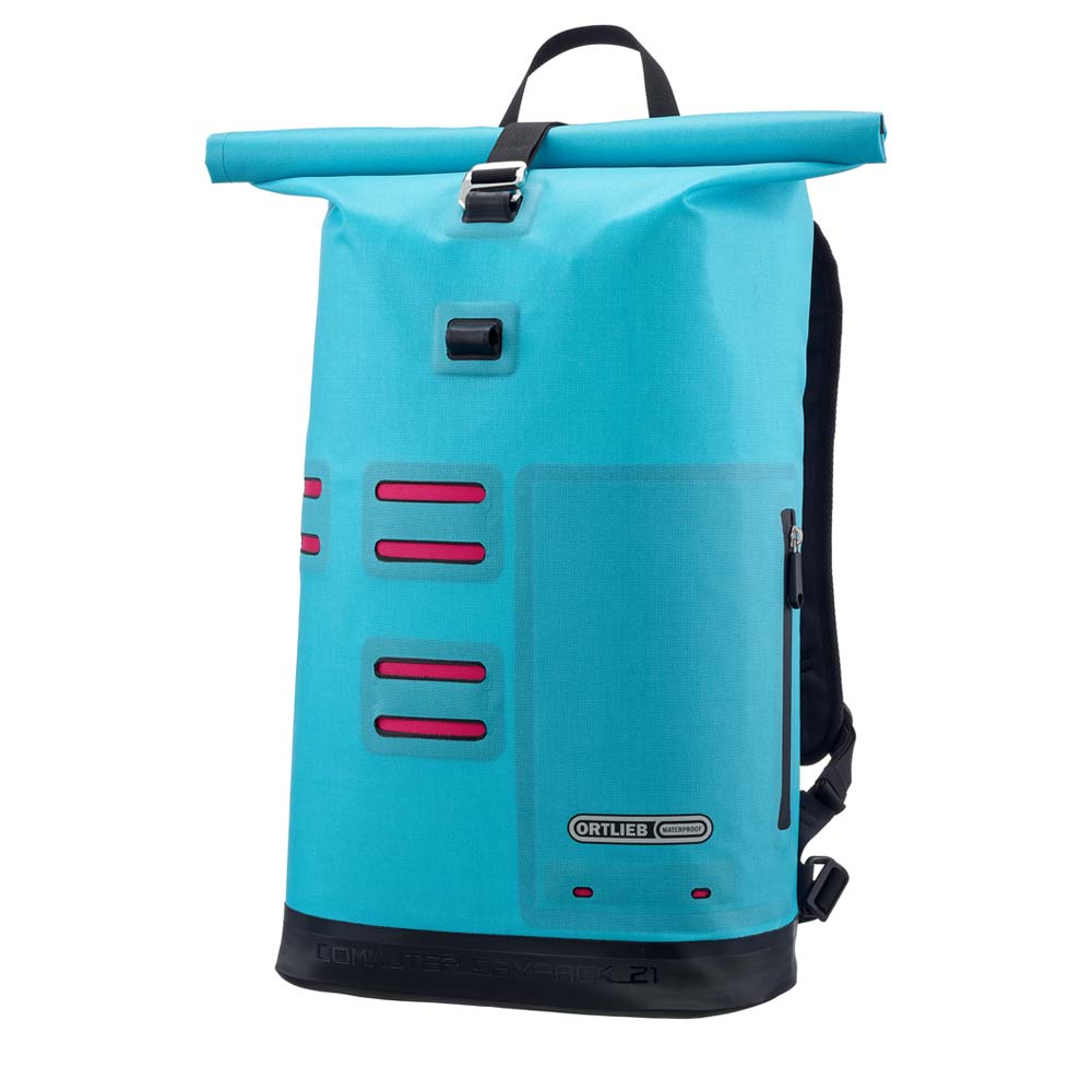 ORTLIEB Commuter-Daypack 21L - Stadt-Fahrradrucksack wasserdicht, minimalistisch