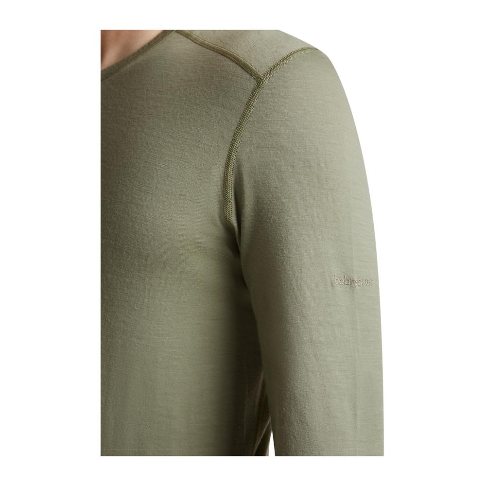 ICEBREAKER Merino 200 Oasis LS Crewe Men - Merino-Langarmshirt geruchsabweisend, thermoregulierend