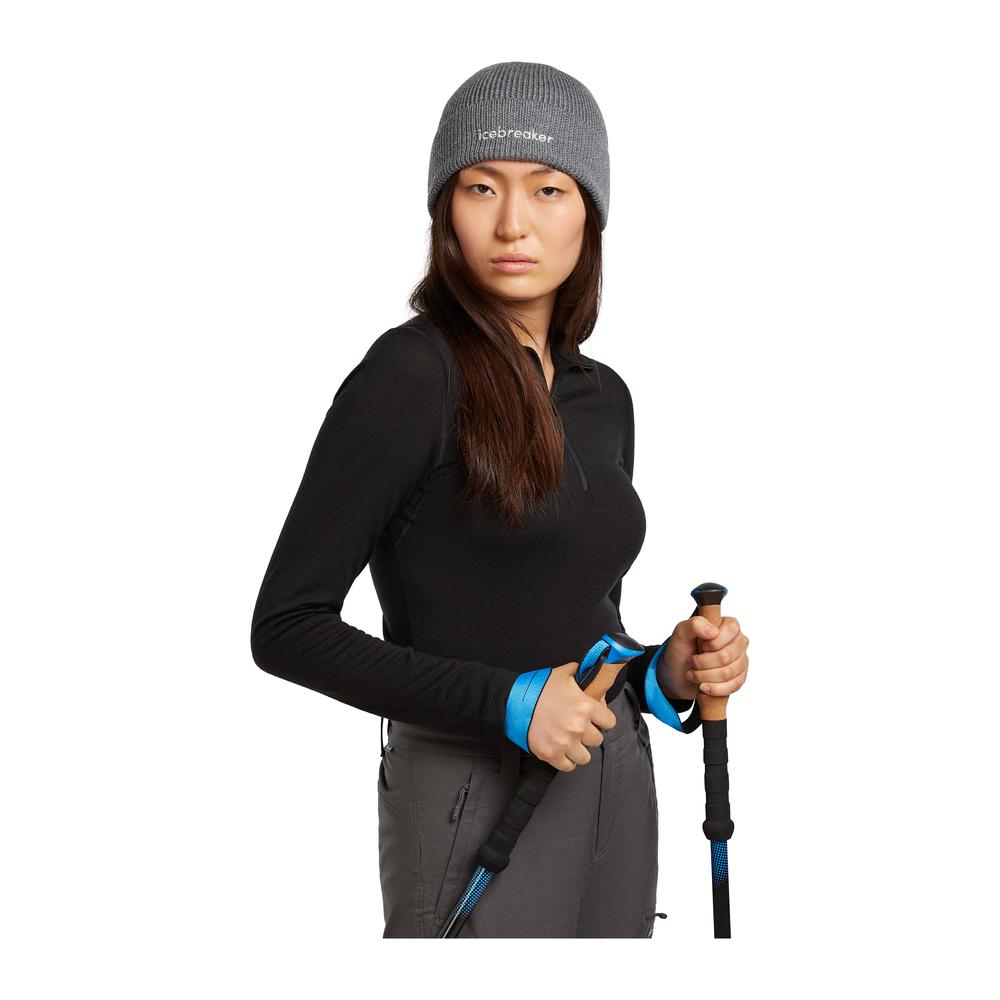 ICEBREAKER Merino All Day Toque Beanie Unisex - Strickmütze geruchsabweisend, thermoregulierend