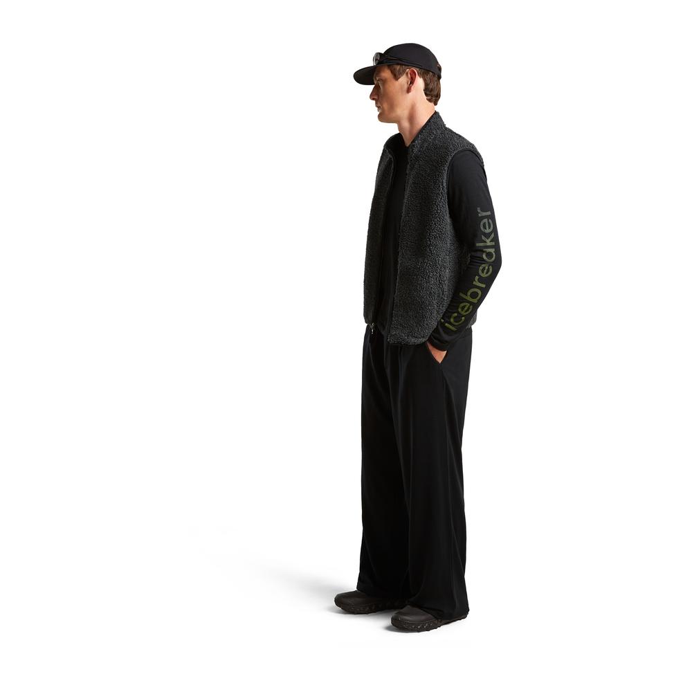 ICEBREAKER Merino 150 Tech Lite LS Tee IB Vertical Men - Merino-Langarmshirt atmungsaktiv, geruchsabweisend