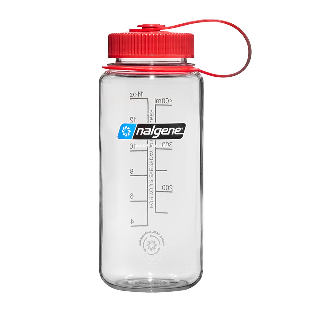 NALGENE Trinkflasche WH Sustain - Weithals-Trinkflasche absolut dicht und robust