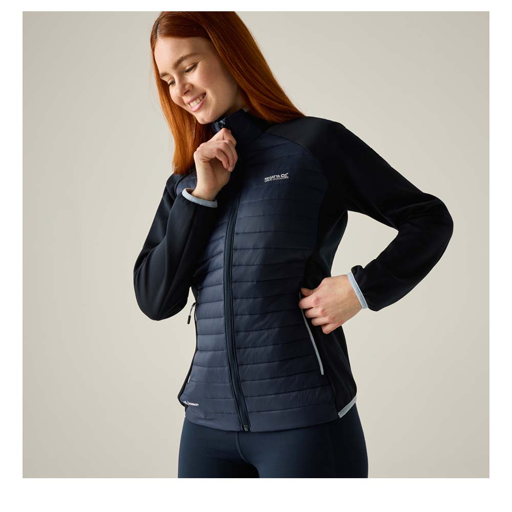 REGATTA Clumber Hybrid Jacket Women – Hybridjacke isolierend, leicht