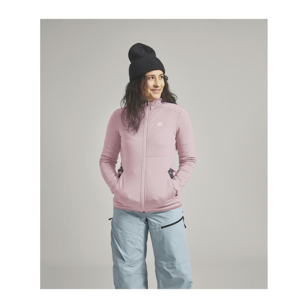 ORTOVOX Fleece Hoody Women - Fleecejacke mit Wollanteil