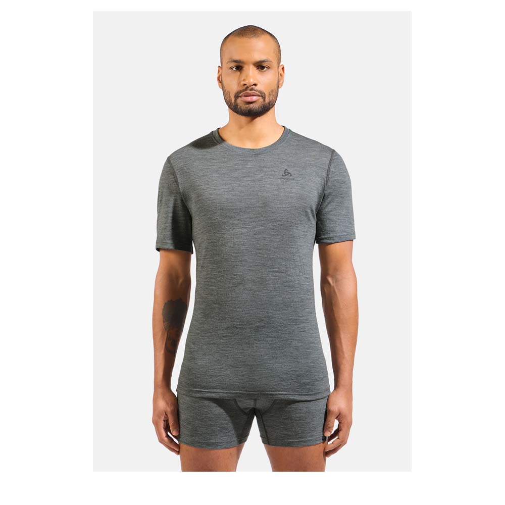 ODLO BL Top Crew Neck SS Merino 160 Men - Merino T-Shirt thermoregulierend, geruchsabweisend