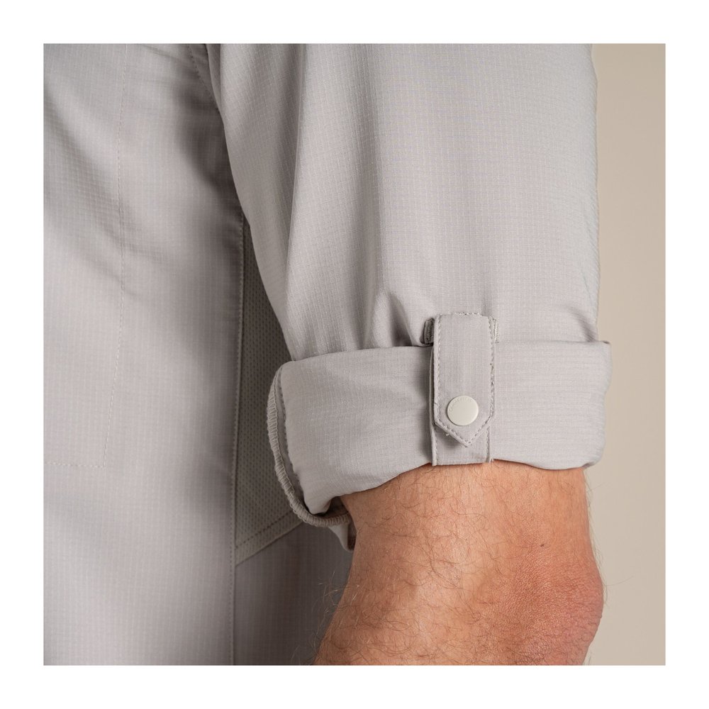 CRAGHOPPERS NosiLife Pro Long Sleeved Shirt V Men - Langarmhemd geruchshemmend, insektenabwehrend