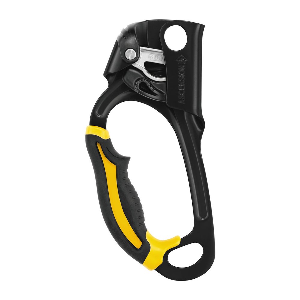 PETZL Ascension - Handsteigklemme ergonomischer Griff, handschuhtauglich