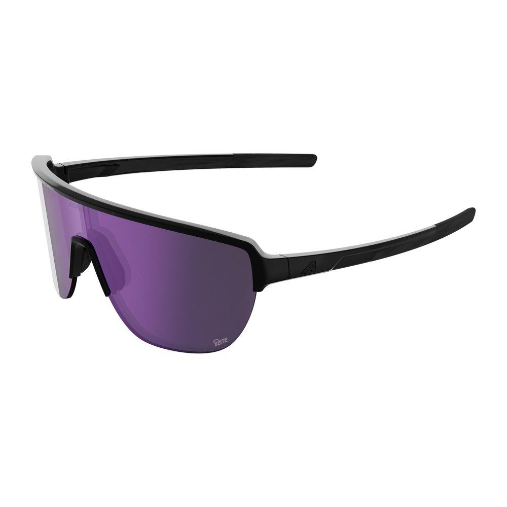 black gloss - mirror purple