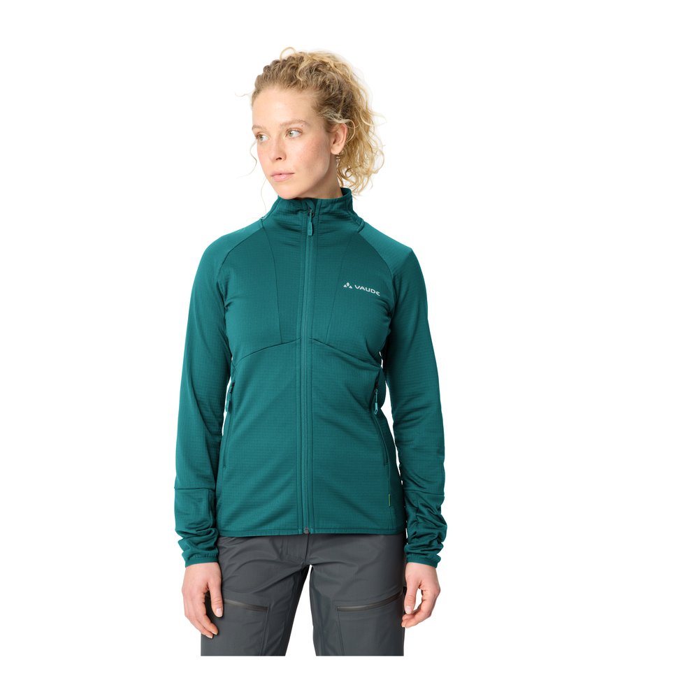 VAUDE Monviso Fleece FZ Jacket II Women - Fleecejacke elastisch, atmungsaktiv