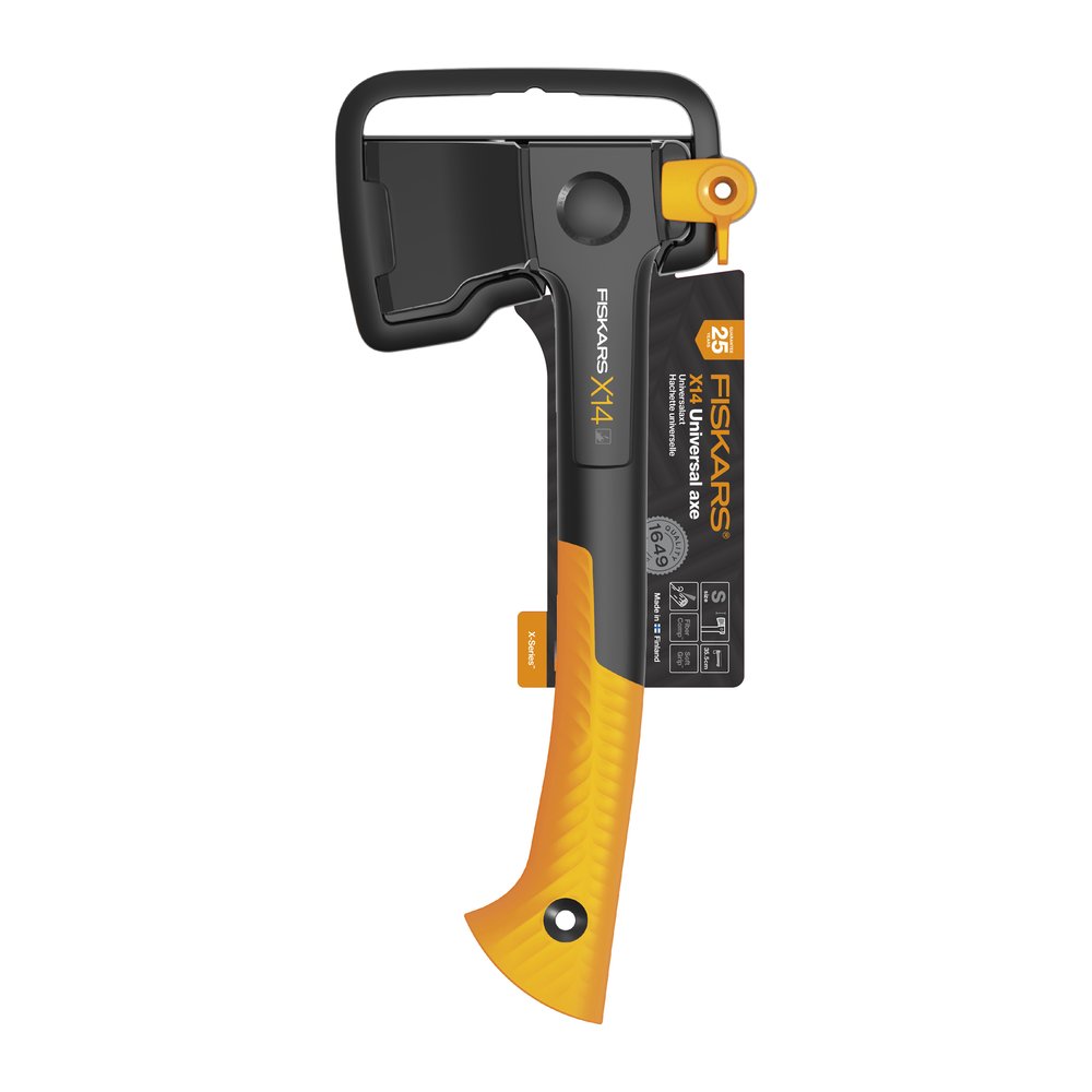 FISKARS Universalaxt X-Series - Beil inklusive Klingenschutz