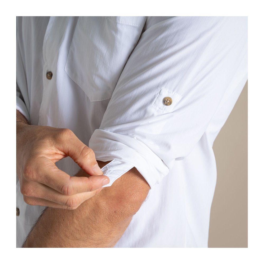 CRAGHOPPERS NosiLife Nuoro Long Sleeved Shirt II Men - Langarmhemd geruchshemmend, insektenabwehrend