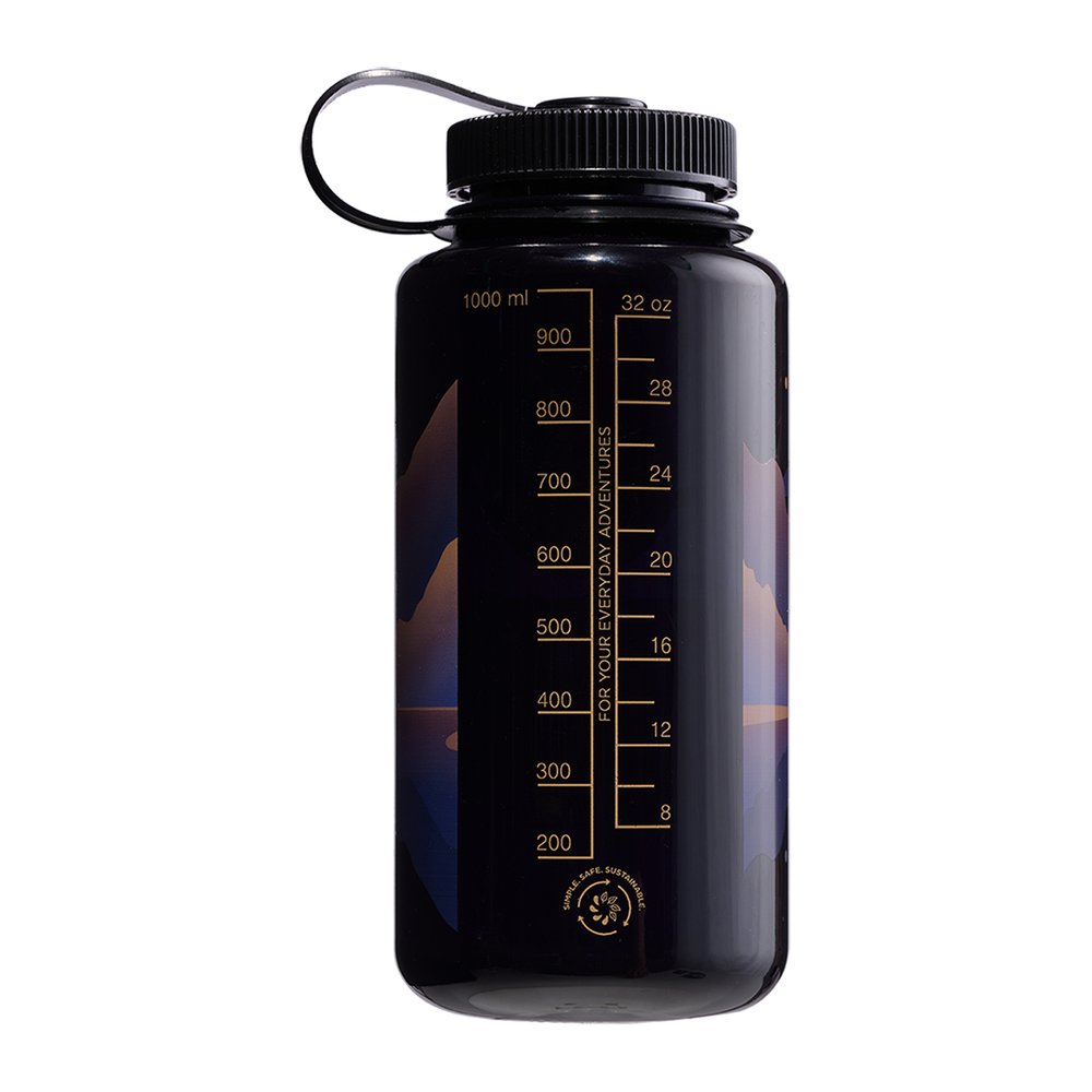 NALGENE Trinkflasche WH Sustain - Weithals-Trinkflasche absolut dicht und robust