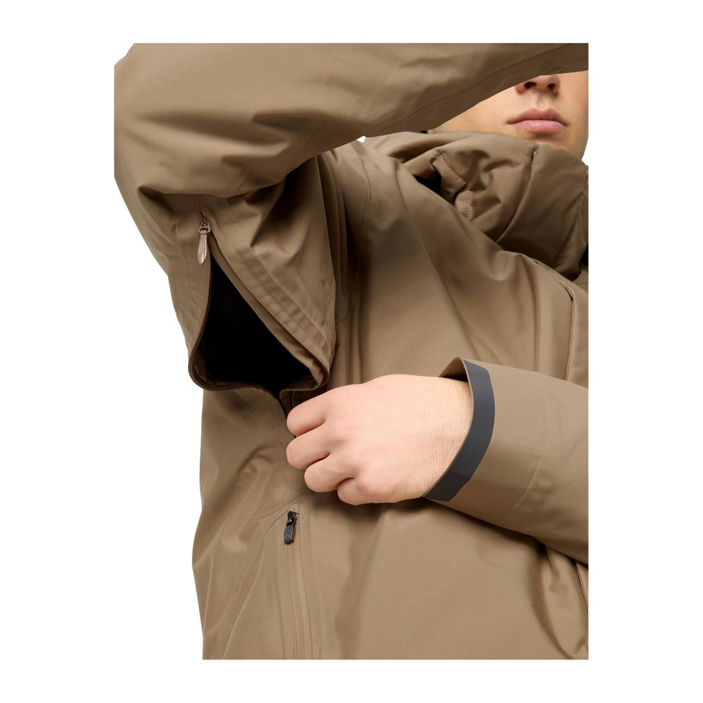 VAUDE Cyclist Warm Rain Jacket II Men - Fahrrad-Regenjacke winddicht, wasserdicht