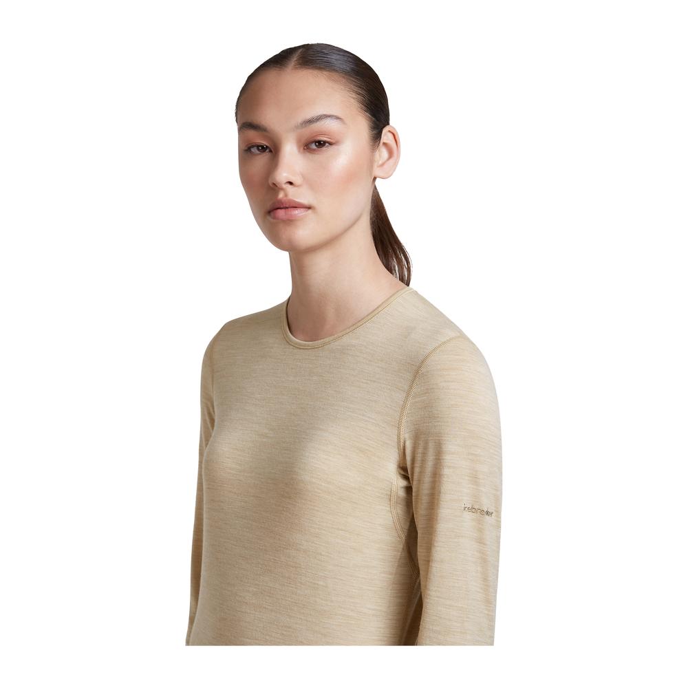 ICEBREAKER Merino 200 Oasis LS Crewe Women - Merino-Langarmshirt geruchsabweisend, thermoregulierend